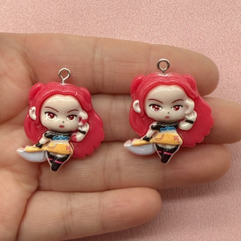 10pcs resin cartoon pendant, D - Resin Art Box ulasan dan harga