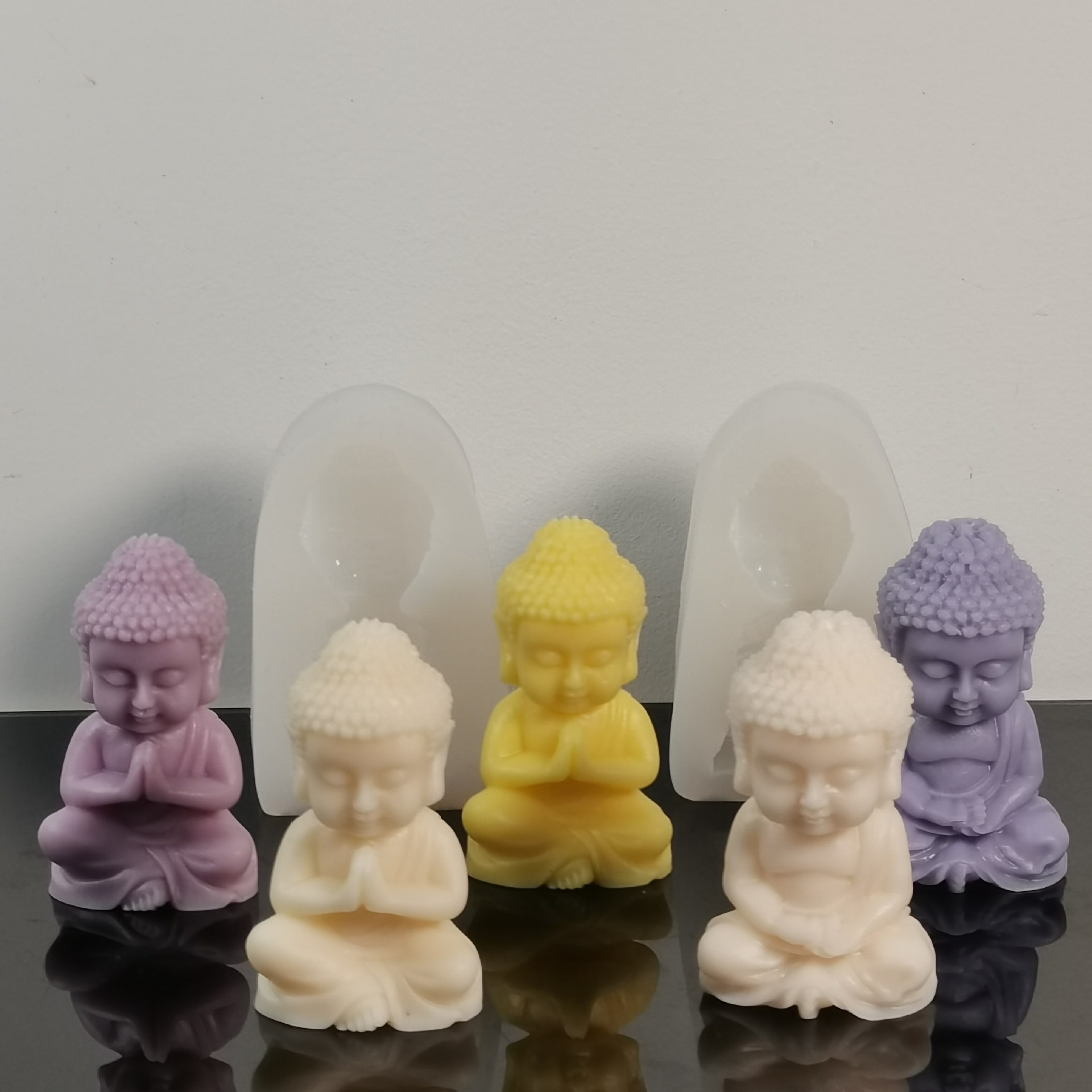 3d Maitreya Silicone Candle Mo - Resin Art Furniture ulasan dan harga