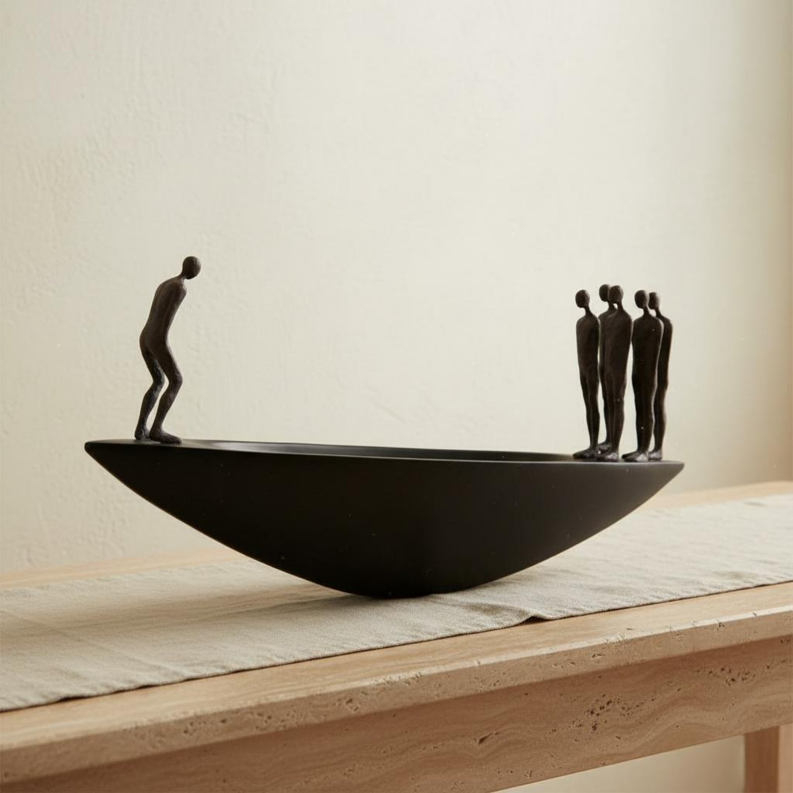 Modern Resin Sailboat Statue A - Resin Art Furniture ulasan dan harga