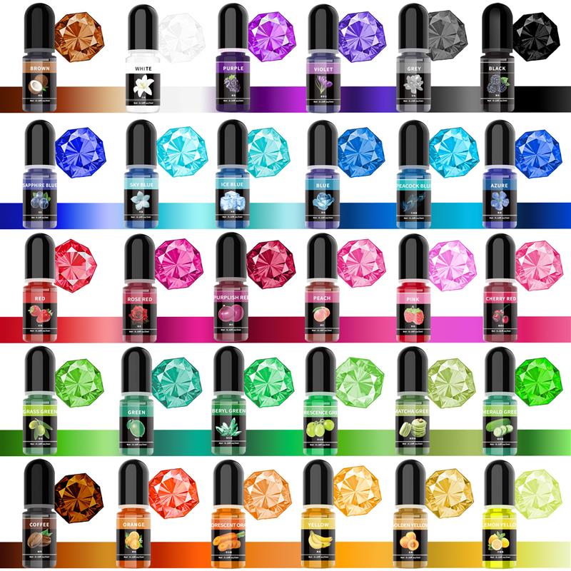 5ml/Bottle Epoxy Resin Pigment - Epoxy Resin Ab ulasan dan harga