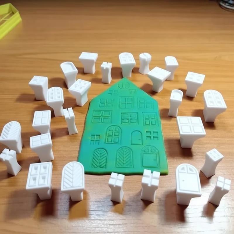 25pcs Clay Stamp & Molding Kit - Resin Art Clay ulasan dan harga