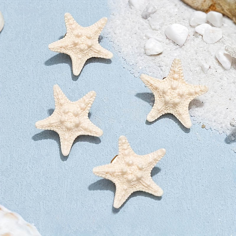 Set of 4 Elegant Starfish Hair - Resin Art Beach Theme ulasan dan harga