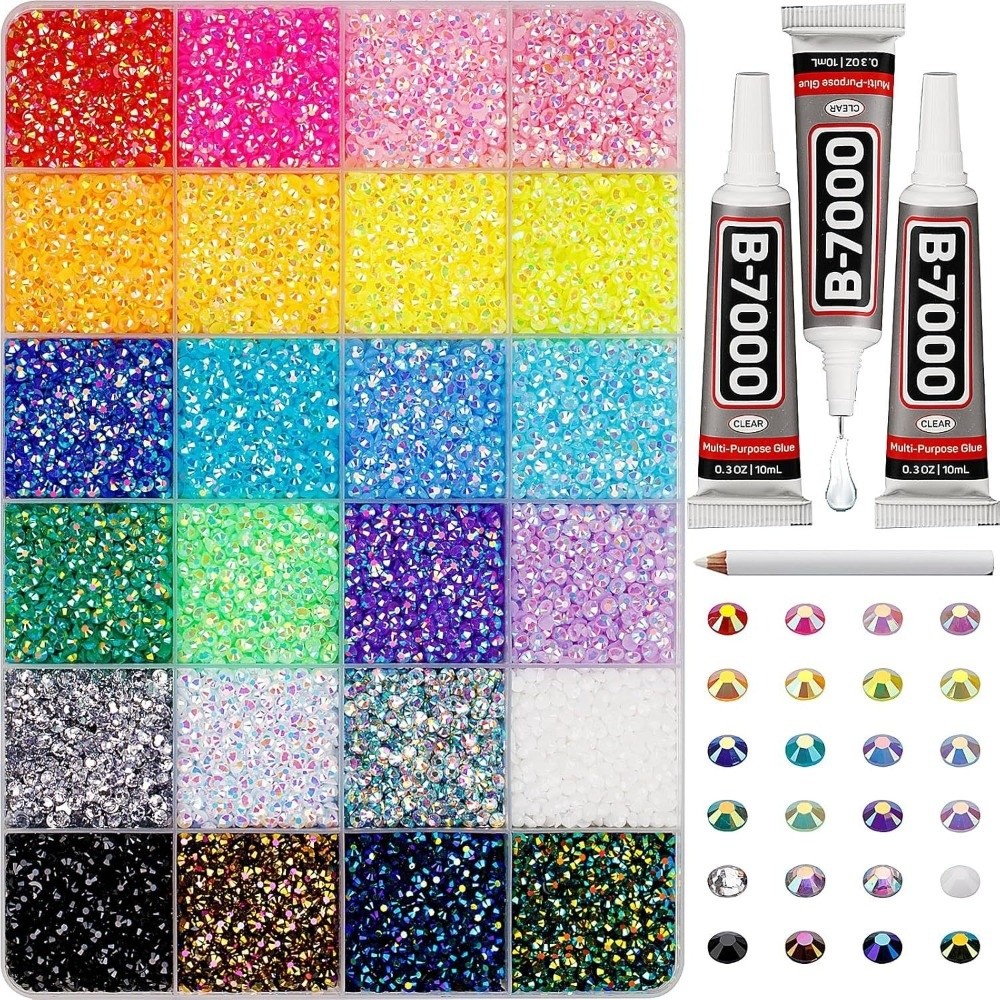 Multicolor Resin Rhinestone Ki - Resin Art Workshop ulasan dan harga