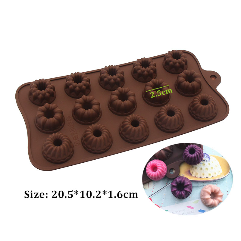 Flower Baking Mold DIY Chocola - Resin Art Clay ulasan dan harga
