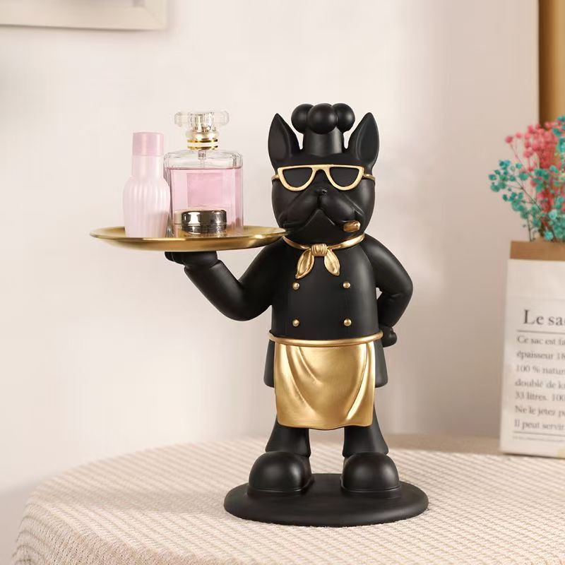 Resin Pirate Chef Statue Tray  - Resin Art Table ulasan dan harga