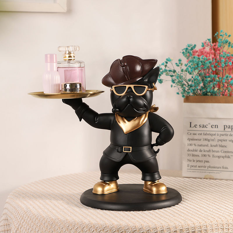 Resin Pirate Chef Statue Tray  - Resin Art Table ulasan dan harga