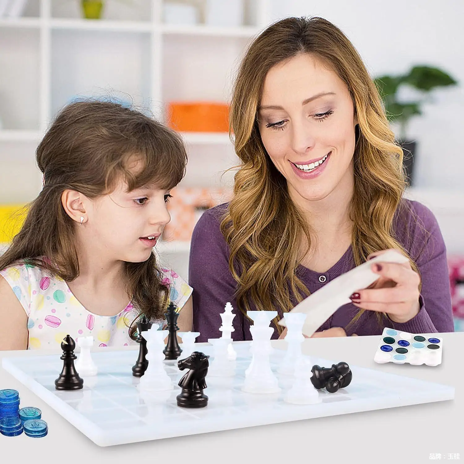 Top Quality 2026New Chess Sili - Resin Art Table ulasan dan harga