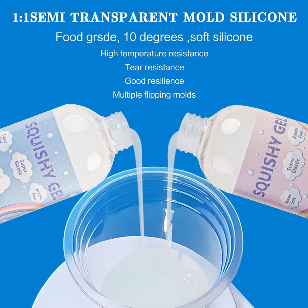 Squishy Gel Soft Liquid Resin  - Resin Art Glue ulasan dan harga