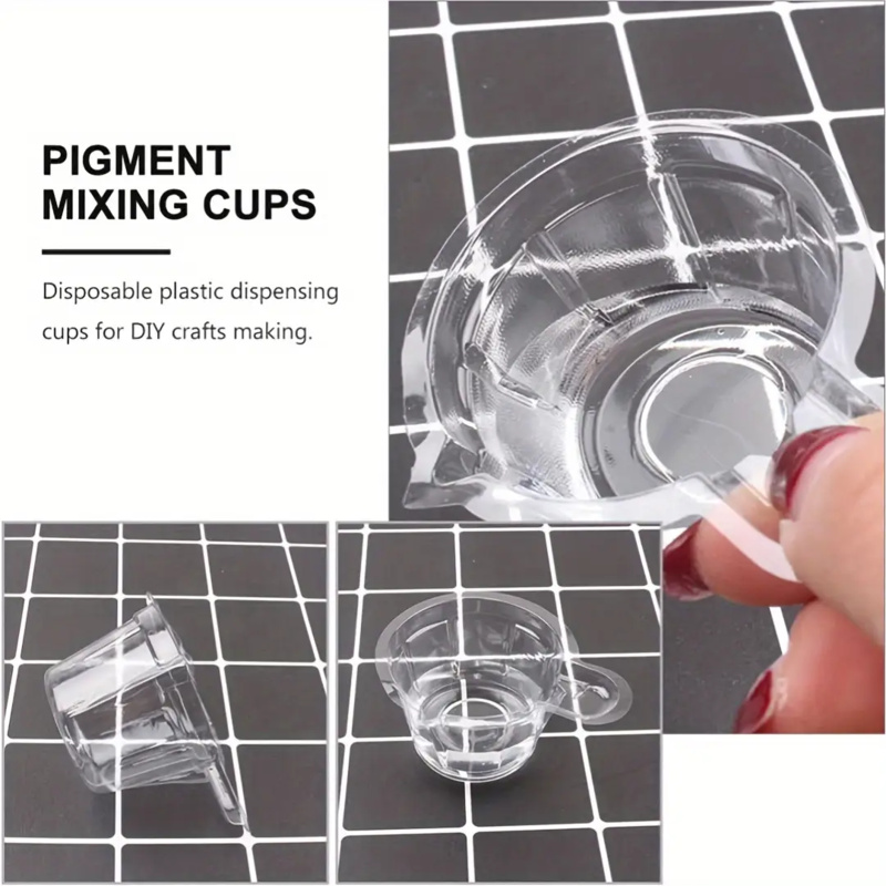 120Transparent Plastic Resin M - Resin Mixing Cup ulasan dan harga