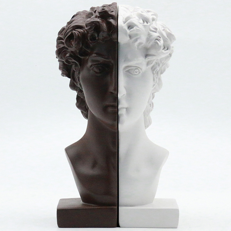 Creative Resin David Head Scul - Resin Art Furniture ulasan dan harga