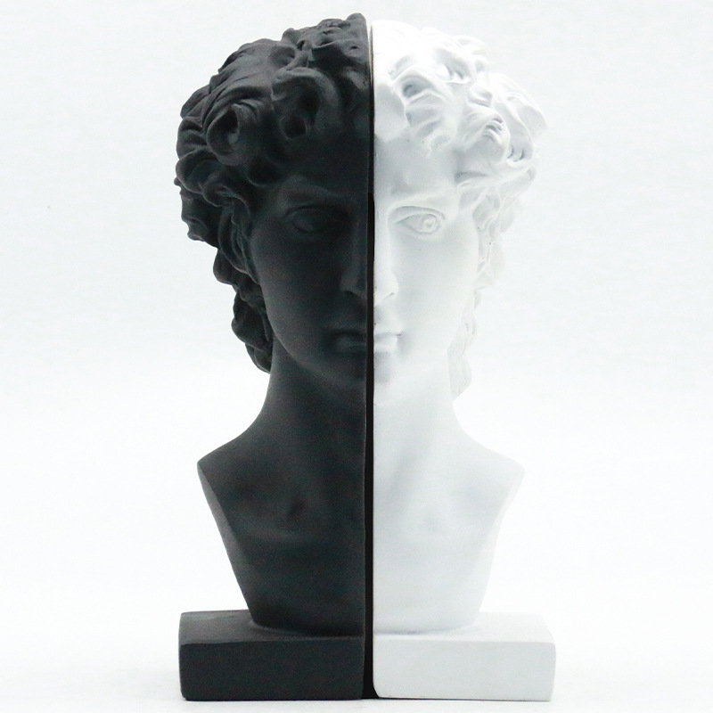 Creative Resin David Head Scul - Resin Art Furniture ulasan dan harga
