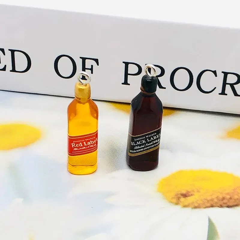 10Pcs Tiny Wine Bar Bottle Res - Resin Art Box ulasan dan harga