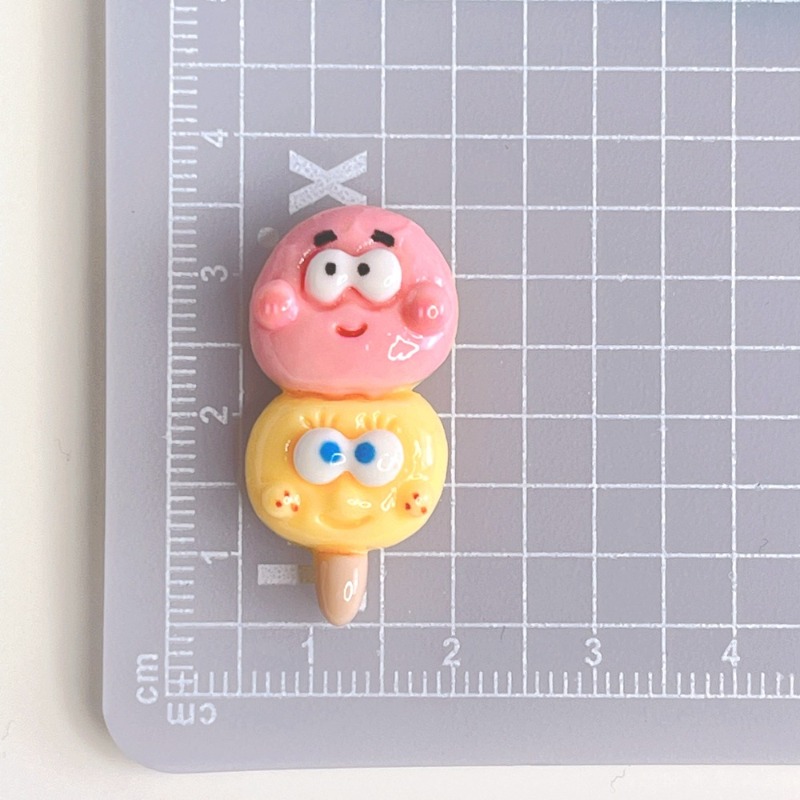 8PCS Kawaii SpongeBob SquarePa - Resin Art Phone Case ulasan dan harga