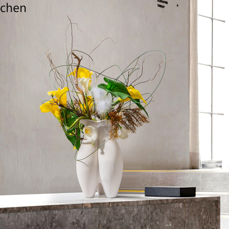 LYY  Artificial Flowers Fake F - Resin Art Coffee Table ulasan dan harga