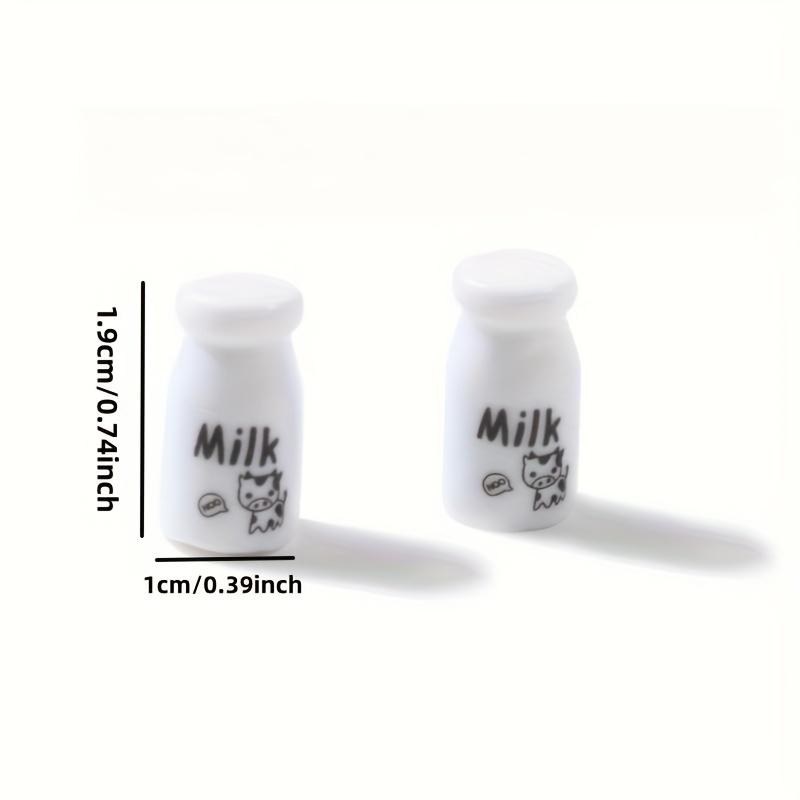 10 Mini Milk Bottle Resin Orna - Resin Art Phone Case ulasan dan harga