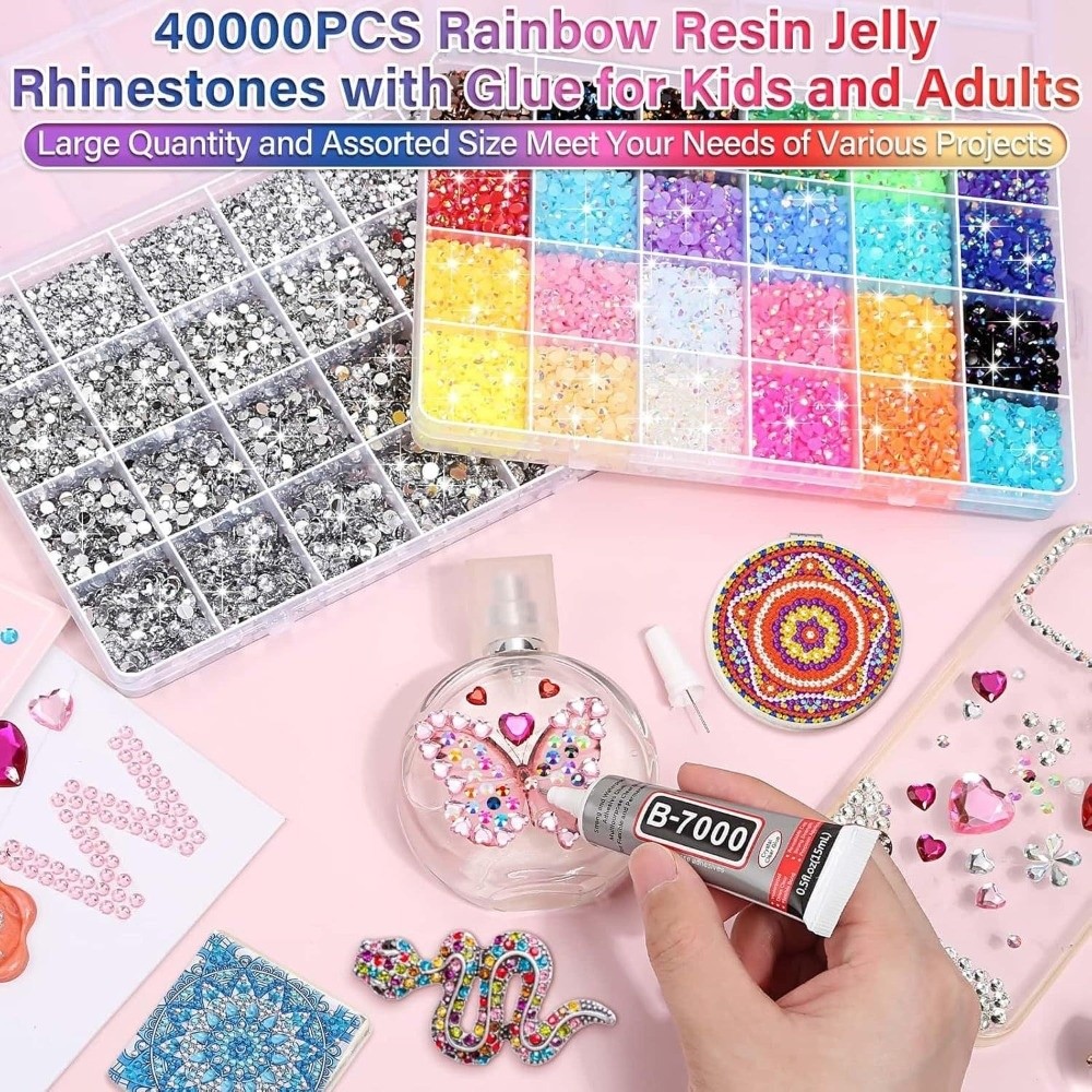 Hot Multicolor Resin Rhineston - Resin Art Workshop ulasan dan harga