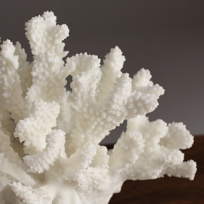 Nordic Style Simulated Coral R - Resin Art Coffee Table ulasan dan harga