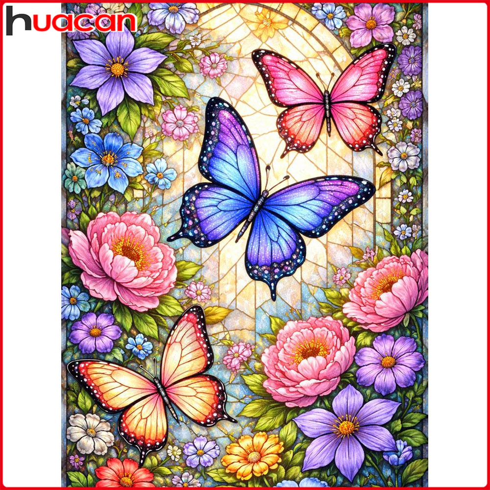 Huacan Full Square Round Diamo - Resin Art Kit For Beginners ulasan dan harga