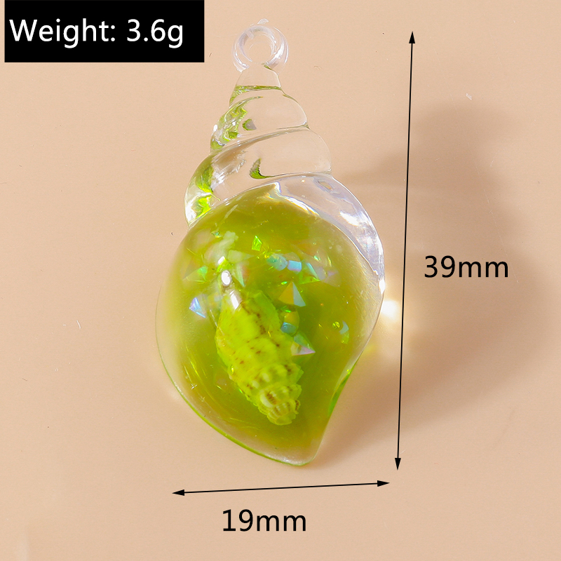 Leslie 10pcs Colorful Resin Su - Resin Art Beach Theme ulasan dan harga