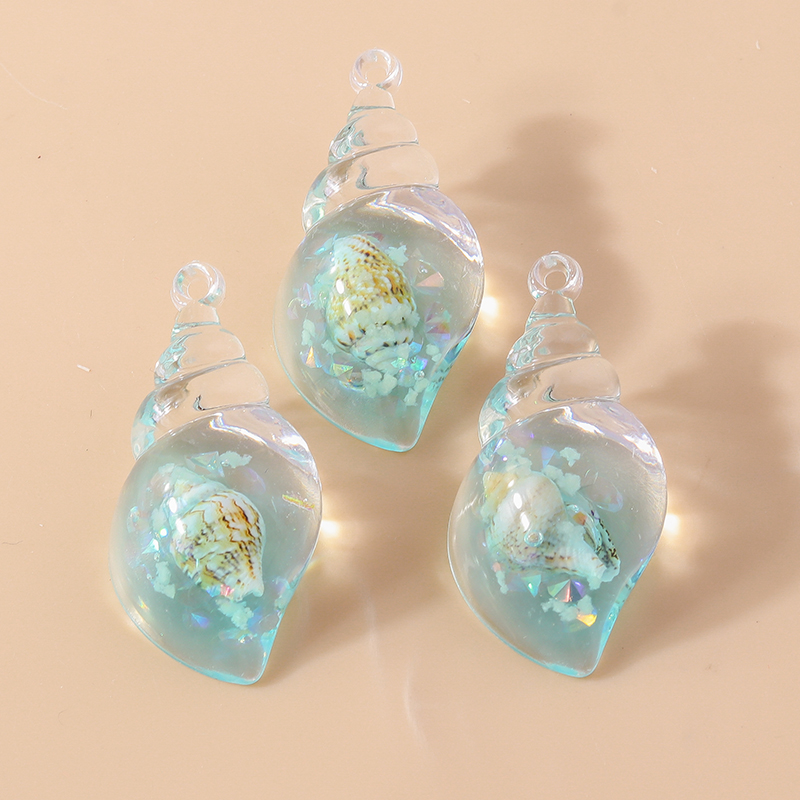 Leslie 10pcs Colorful Resin Su - Resin Art Beach Theme ulasan dan harga