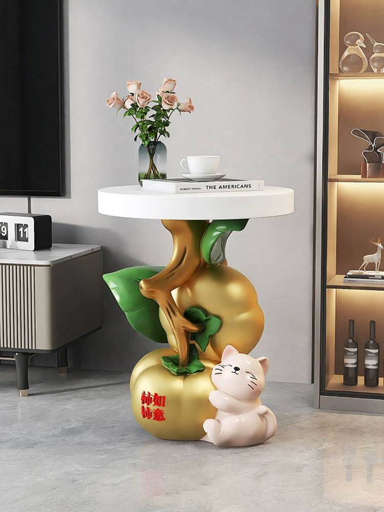 Creative Statue Side Tables Ho - Resin Art Coffee Table ulasan dan harga