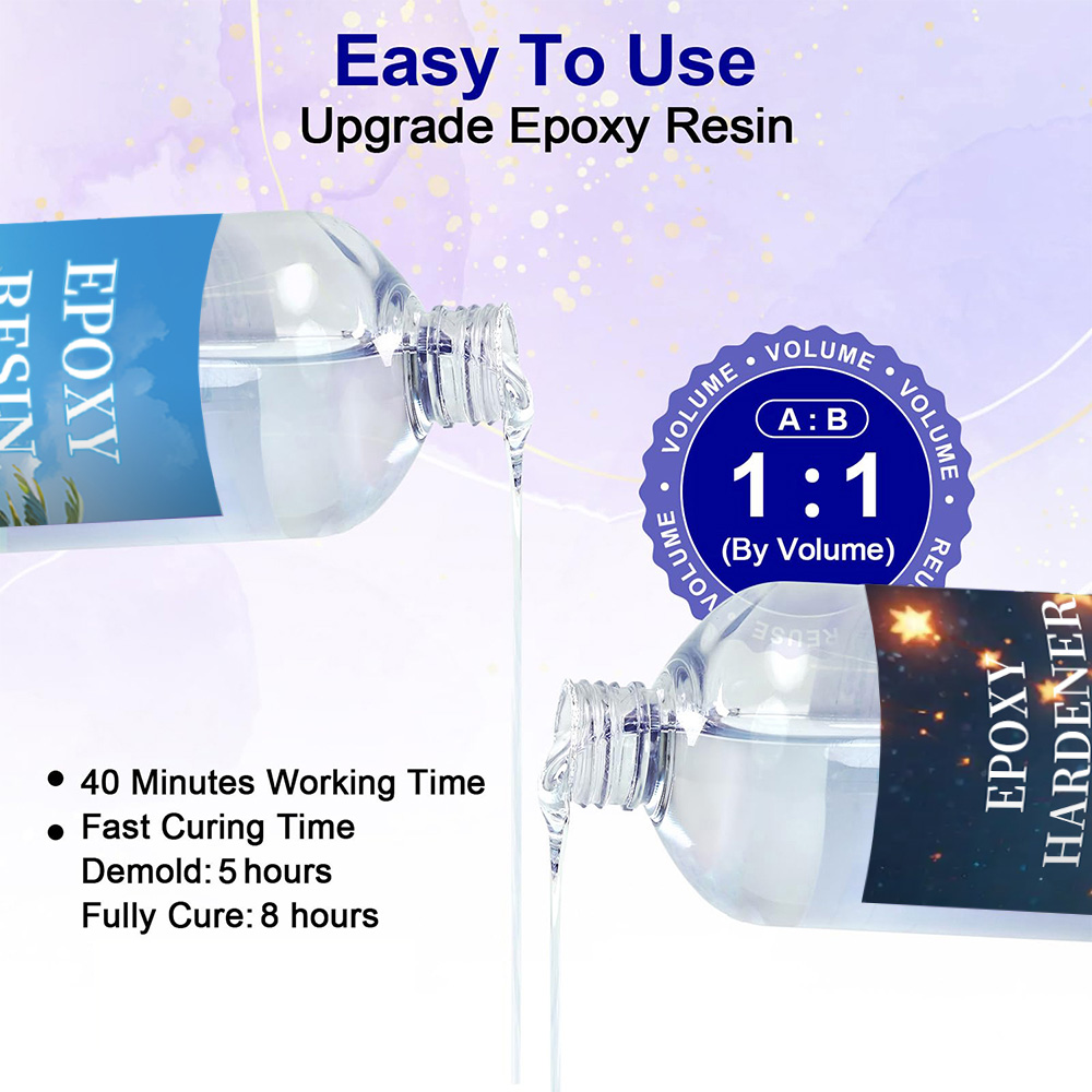 1:1 Ratio High Transparency Ep - Epoxy Resin Ab ulasan dan harga