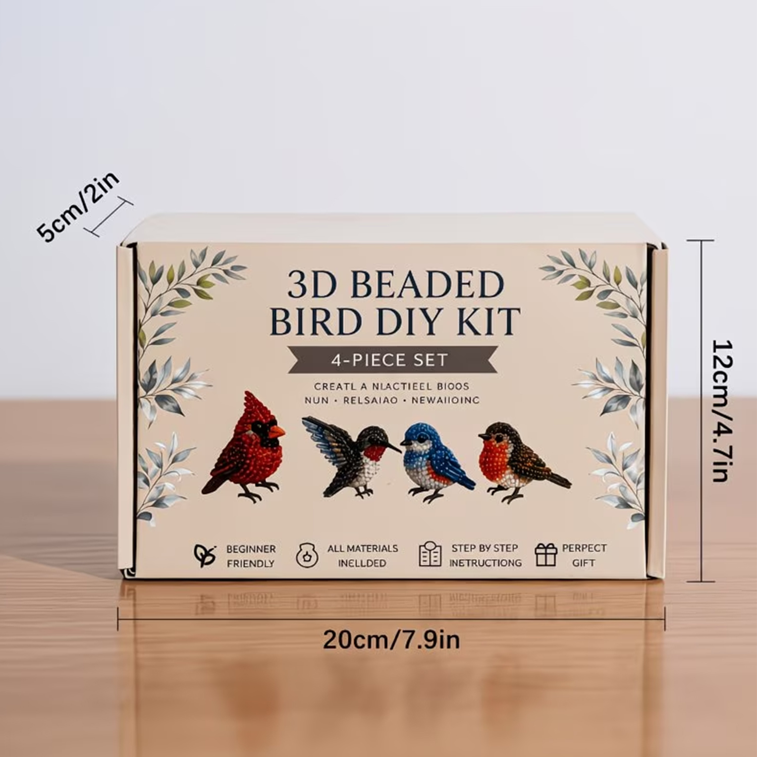 Mini 3D Beaded Animal Craft Ki - Resin Art Kit ulasan dan harga