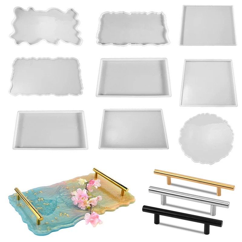 Tray Epoxy Resin Silicone Mold - Resin Art Workshop ulasan dan harga