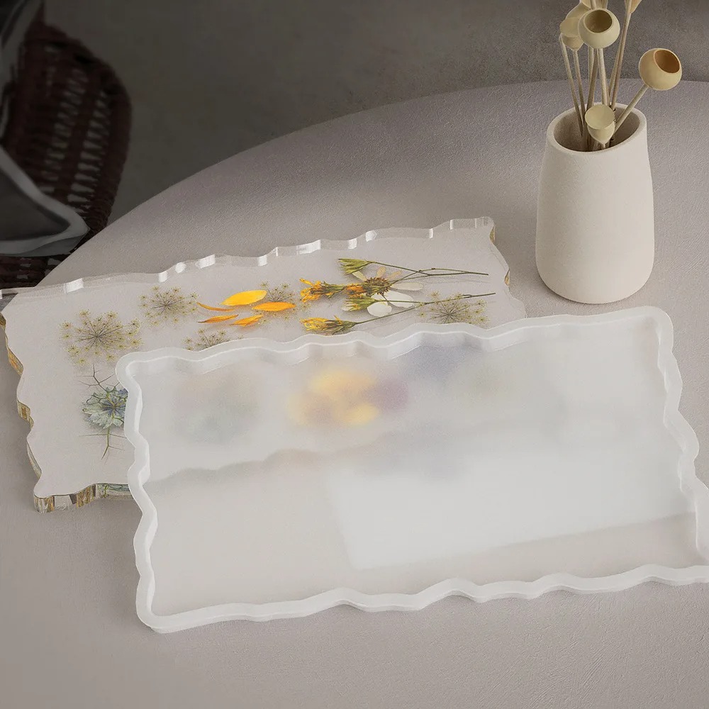 Tray Epoxy Resin Silicone Mold - Resin Art Workshop ulasan dan harga