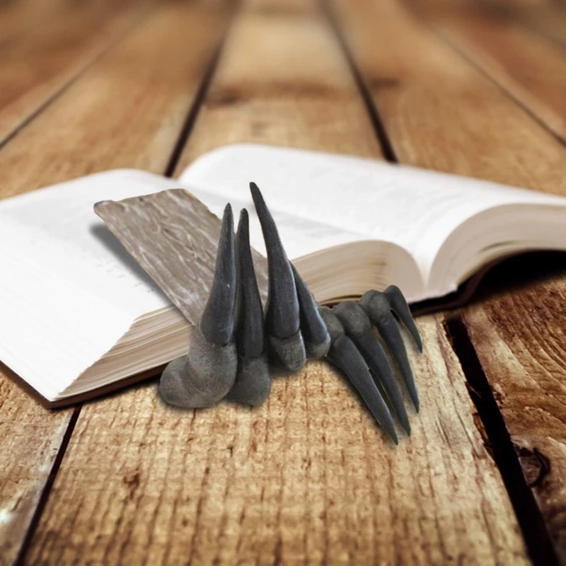 Hand of The Devil Halloween Ho - Resin Art Bookmark ulasan dan harga