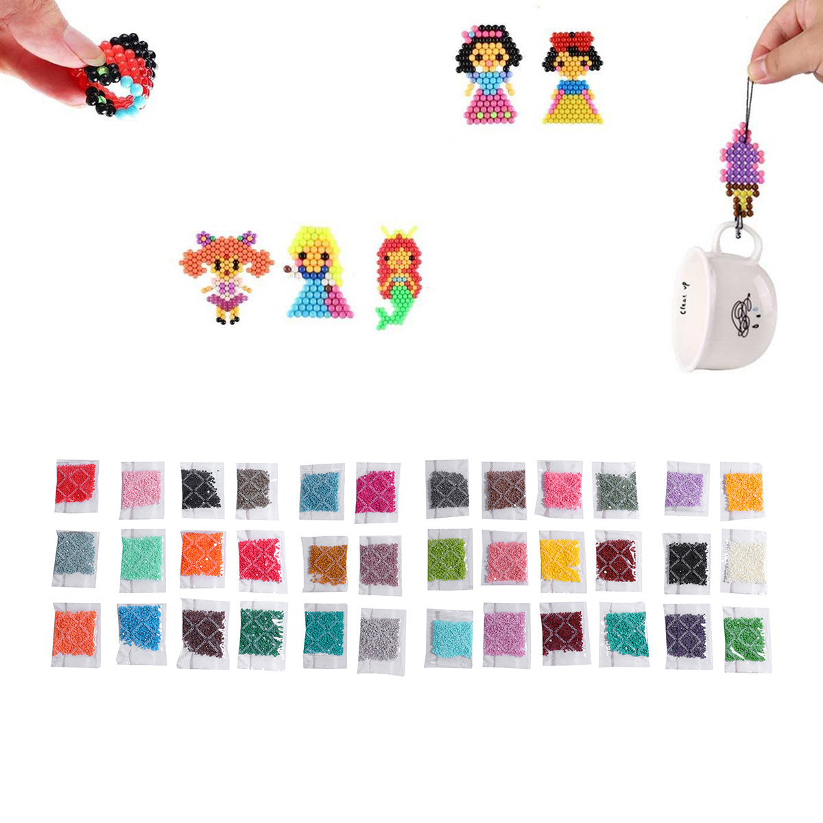 36pcs Round Diamond Set Resin  - Resin Art Kit ulasan dan harga