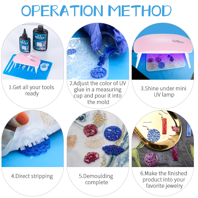 100g/250g Clear UV Resin Hard  - Resin Art Kit For Beginners ulasan dan harga