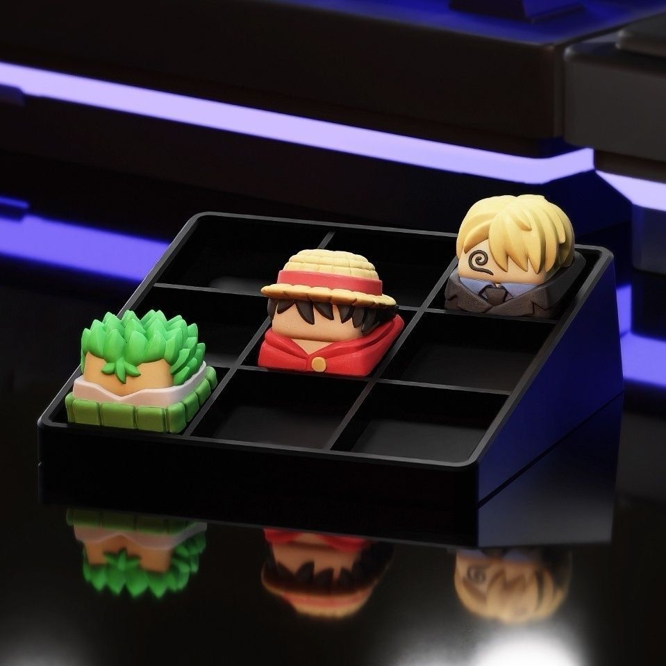 New Kawaii ONE PIECE Luffy Key - Resin Art Workshop ulasan dan harga