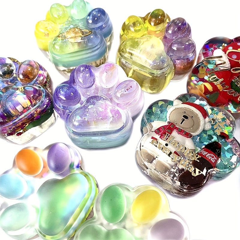 1 Large Cat Paw Silicone Mold， - Resin Mixing Cup ulasan dan harga
