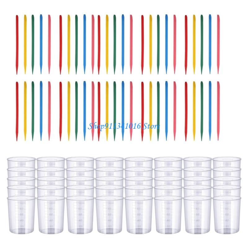  Resin Mixing Cups Set With Me - Resin Mixing Cup ulasan dan harga