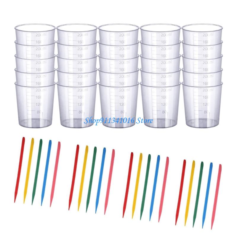  Resin Mixing Cups Set With Me - Resin Mixing Cup ulasan dan harga
